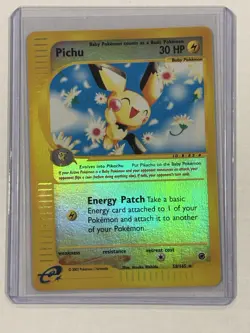Pichu - 58/165 - Pokemon Expedition Reverse Holo - Rare - NM - Image 1