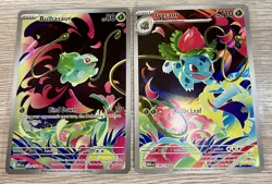 Pokemon Mega Evolution Bulbasaur 133/132 and Ivysaur 134/132 - Image 1