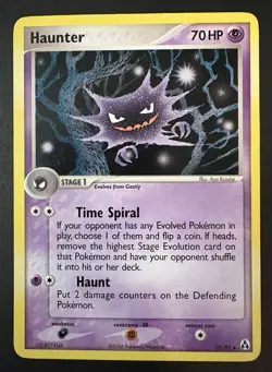 Haunter 35/92 Pokemon TCG EX Legend Maker Pokemon TCG MP - Image 1