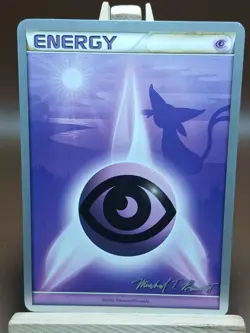 LP Espeon Art HGSS Psychic Energy 2010 World Championships Pokemon Deck Promo - Image 1