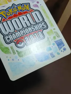 LP Espeon Art HGSS Psychic Energy 2010 World Championships Pokemon Deck Promo - Image 3