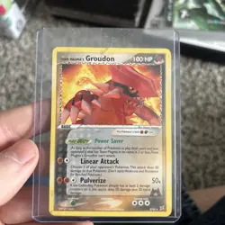 Team Magma's Groudon - 9/95 Team Magma vs Team Aqua 2004 - WOTC Pokemon TCG - Image 1