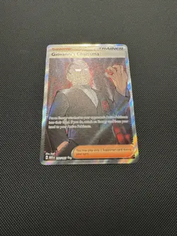 Pokemon TCG Giovanni’s Charisma 197/165 SV: Scarlet & Violet 151 Ultra Rare NM - Image 2