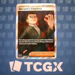 Pokemon - Giovanni's Charisma - 197/165 - SV: Scarlet & Violet 151 - Holo NM - Image 1