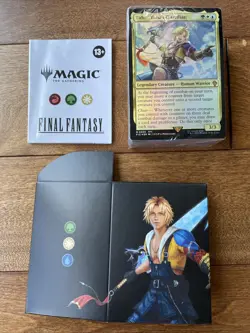 Magic MTG Final Fantasy X Counter Blitz Tidus Commander Deck * DECK and BOX - Image 1