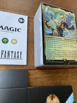Magic MTG Final Fantasy X Counter Blitz Tidus Commander Deck * DECK and BOX - Image 2
