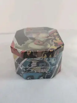 Pokemon TCG Eevee Evolutions Tin 2021 Flareon V Edition Factory Sealed - Image 3