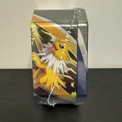 Pokemon TCG Vaporeon V Tin Eevee Evolutions Factory Sealed 2021 - Image 4