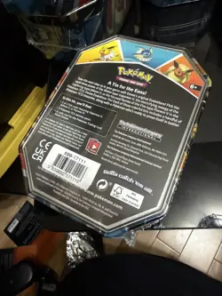 Pokemon TCG Vaporeon V Tin Eevee Evolutions Factory Sealed 2021 - Image 2