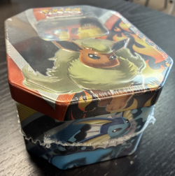 Pokemon TCG Eevee Evolutions Tin Flareon V- FACTORY SEALED NEW - Image 3