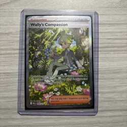 Wally's Compassion 186/132 Special Illustration SIR Pokemon Mega Evolutions NM/M - Image 1