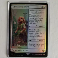 Caretaker's Talent - Foil - NM - Bloomburrow BLB - MTG - Image 1