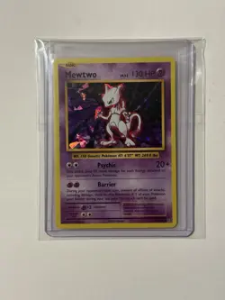 Pokemon TCG Mewtwo XY Evolutions Holo Rare Cracked Ice 51/108 - LP/MP Condition! - Image 1