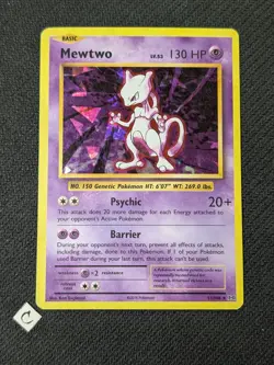 Mewtwo 51/108 - XY Evolutions - Cracked Ice Holo Pokemon TCG MP - Image 1