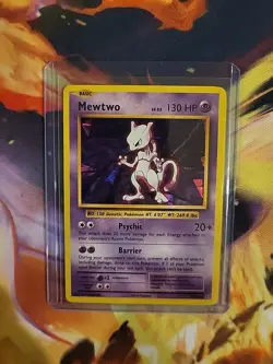 Mewtwo 51/108 XY Evolutions Cracked Ice Holo Rare Pokemon 2016 TCG NM-LP - Image 3