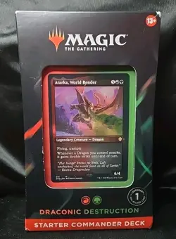 Magic the Gathering MTG Starter Commander Deck - Draconic Destruction Sealed New - Image 1