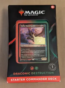 Magic the Gathering MTG Starter Commander Deck - Draconic Destruction SEALED New - Image 1
