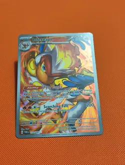 Infernape Illustration Twilight Masquerade Pokemon TCG Card 173/167 - Image 2