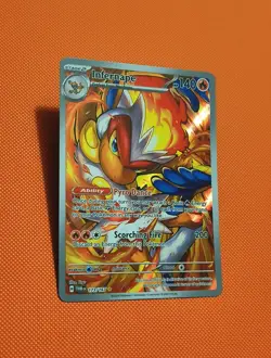 Infernape Illustration Twilight Masquerade Pokemon TCG Card 173/167 - Image 3