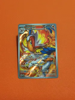 Infernape Illustration Twilight Masquerade Pokemon TCG Card 173/167 - Image 4