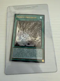 YU-GI-OH! Primite Drillbeam. ROTA-EN060. 1st Edition Ultra Rare Card. TCG Yugioh - Image 1