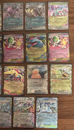 POKEMON TCG Scarlet & Violet/ Mega Evolutions Lot Of 23 EX Rare Cards - Image 3