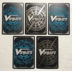 Lot of 5 Japanese Cardfight!! Vanguard RR Card Set - Image 2