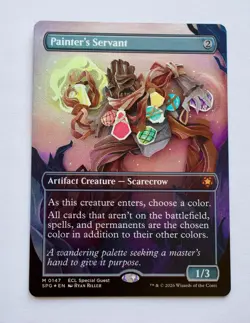 Painter's Servant (Borderless) Special Guests Foil - NM - MTG - Card in hand! - Image 1