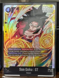 FB03-140 Son Goku : GT SCR Dragon Ball Super Fusion World English Card Official - Image 1