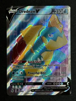 Drednaw V 069/073 Full Art Champions Path Ultra Rare Pokemon TCG NM/MINT - Image 1