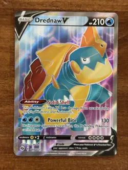 Drednaw V (Full Art) - Champion's Path - 069/073 - Pokemon TCG - NM - Holo - Image 1