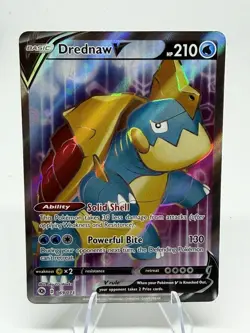 Drednaw V 069/073 Champions Path Full Art Ultra Rare Pokemon Card NM/M - Image 1