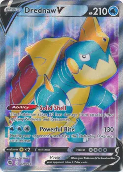 Drednaw V (Full Art) - 069/073 Ultra Rare Champion’s Path NM Pokemon TCG - Image 1
