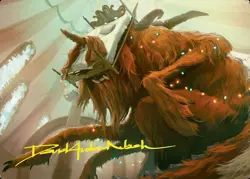 MTG Duskmourn Art Series GOLD-STAMPED SIGNATURE Cards - Image 3