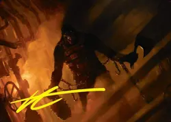 MTG Duskmourn Art Series GOLD-STAMPED SIGNATURE Cards - Image 4
