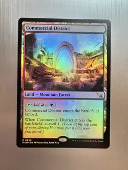 Commercial District - 259 - MTG: Murders at Karlov Manor - Rare - FOIL - Image 1