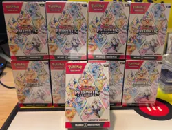 [ LOT OF 9 ] Pokemon Prismatic Evolutions Booster Bundle Factory Sealed - Image 1