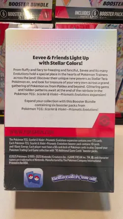 [ LOT OF 9 ] Pokemon Prismatic Evolutions Booster Bundle Factory Sealed - Image 2