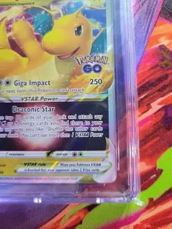 Pokemon TCG Dragonite VSTAR Holo Ultra Rare Black Star Promo SWSH236 CGC 9.5 - Image 3