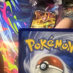 Pokemon 9 Raw Card Lot 1 Cgc 10 Mewtwo Slab Ancient Mew, Rayquaza, Charizard Tag - Image 4