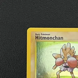 Pokemon TCG Hitmonchan Base Set (Unlimited) 7/102 Holo Rare - MP - Image 4