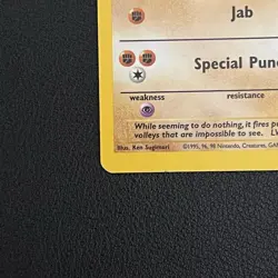 Pokemon TCG Hitmonchan Base Set (Unlimited) 7/102 Holo Rare - MP - Image 5