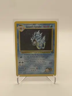 Giovanni's Gyarados Holo Rare 5/132 Pokemon Gym Challenge NM - Image 1
