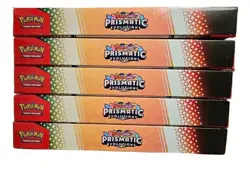 5 X Pokemon Scarlet & Violet 8.5 Prismatic Evolutions Poster Collection LOT - Image 4