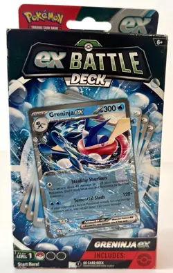 Pokemon TCG ex Battle Deck -Greninja ex - Factory Sealed Box 60 Card Deck - Image 1