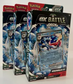 Pokemon TCG ex Battle Deck -Greninja ex - Factory Sealed Box 60 Card Deck - Image 2