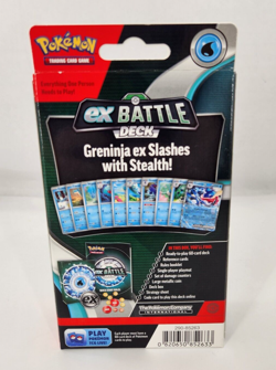 Pokemon TCG ex Battle Deck - Greninja ex - Factory Sealed Box 60 Card Deck + - Image 2