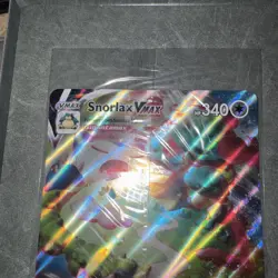 Snorlax VMAX Oversize Promo Jumbo Card Pokemon TCG Sealed Pokemon - Image 2