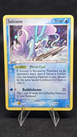 Suicune 4/17 Pokemon Pop Series 2 Rare Holo Promo TCG Lightly Played - Image 1