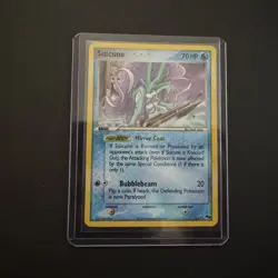 Pokemon TCG Suicune Pop Series 2 Holo Rare Card #4/17 Lightly Played - Image 1